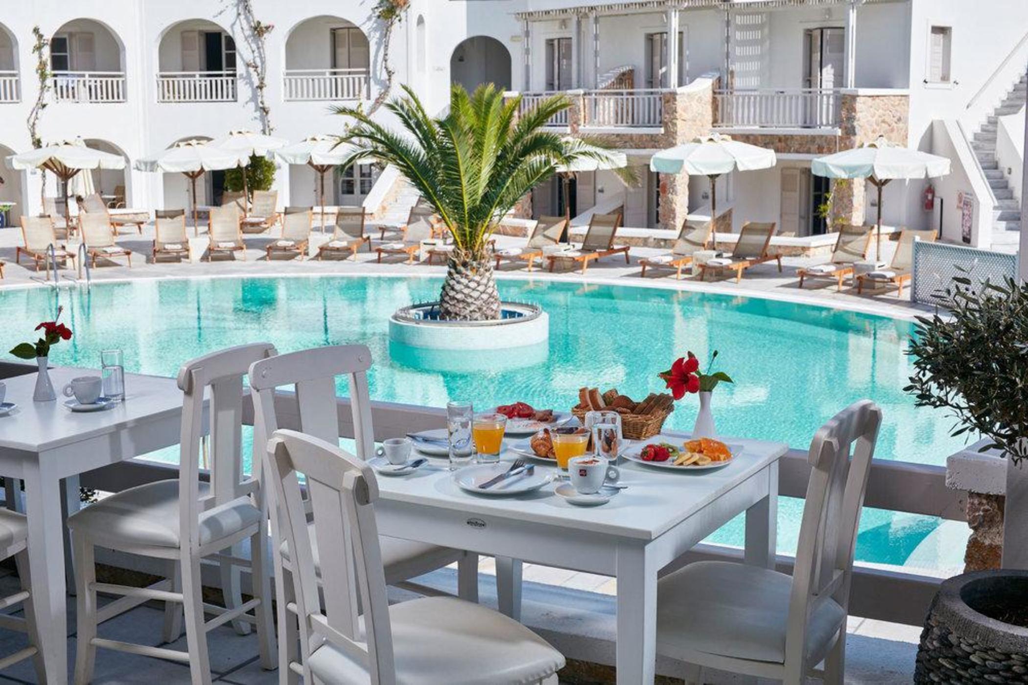 Aegean Plaza Hotel Камарі Екстер'єр фото