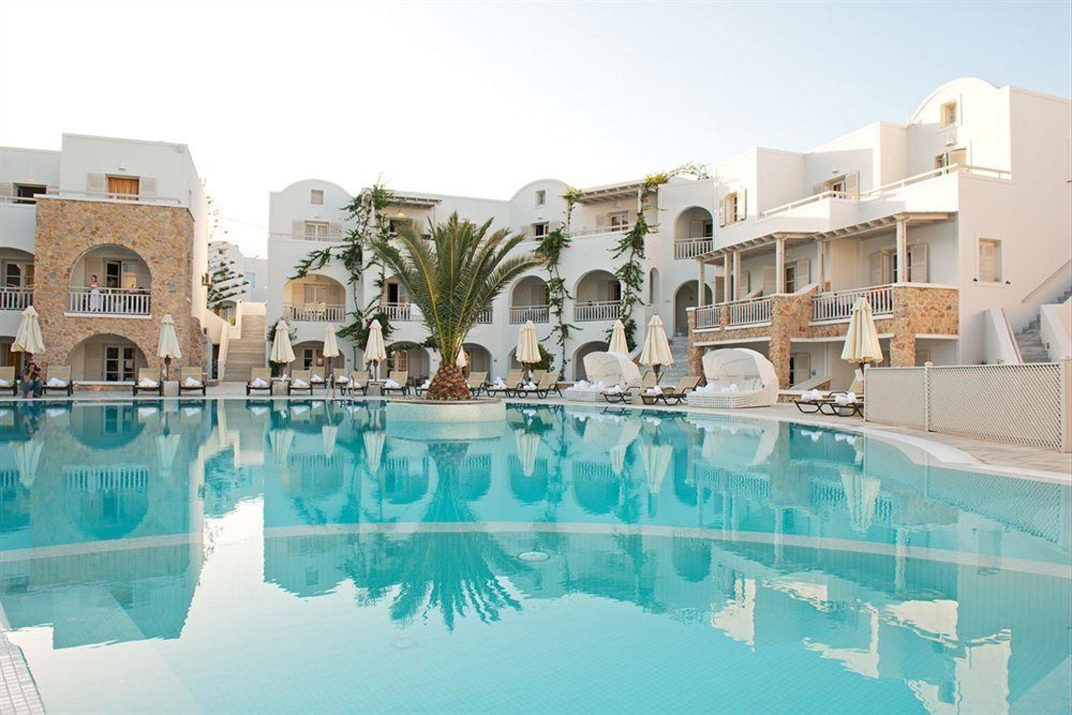 Aegean Plaza Hotel Камарі Екстер'єр фото