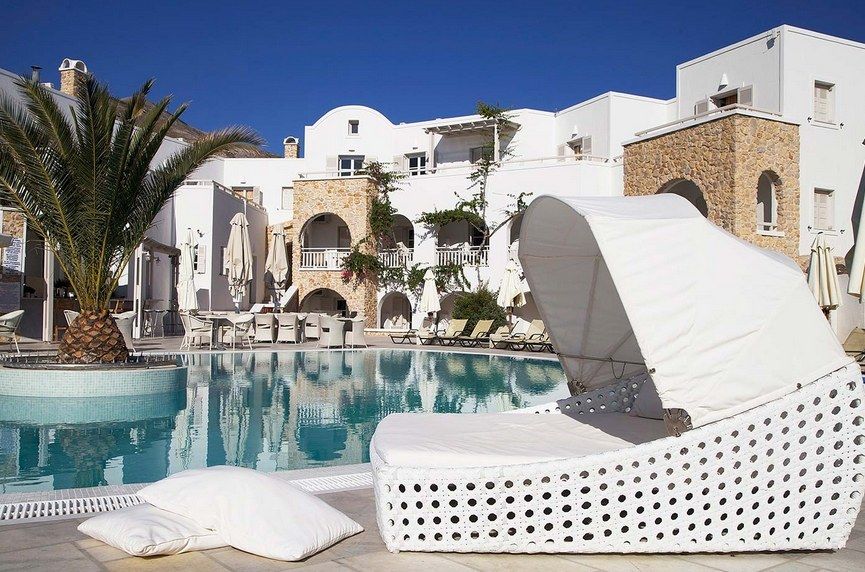 Aegean Plaza Hotel Камарі Екстер'єр фото