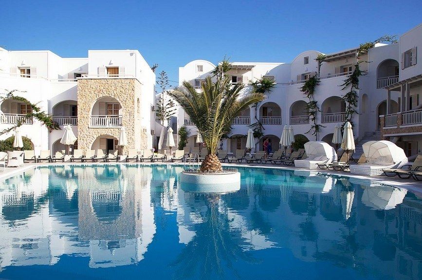 Aegean Plaza Hotel Камарі Екстер'єр фото